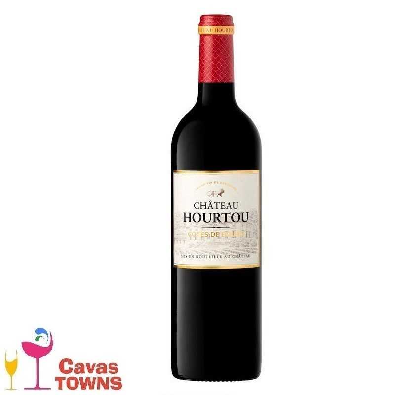 Vino Tinto Frances Chateau Hourtou Merlot/Cabernet Sauvignon/Malbec 750 ml - Cavas Towns Vino Tinto Frances Chateau Hourtou Merlot/Cabernet Sauvignon/Malbec 750 ml - Cavas Towns