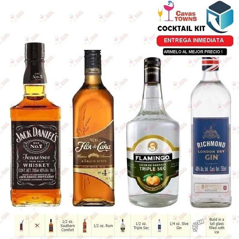 Cocktail Kit Hawaiian Punch - 2 Receta Recipe - Cavas Towns